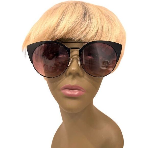 Top Shop Flat Aviator Women’s Sunglasses - Picture 2 of 5